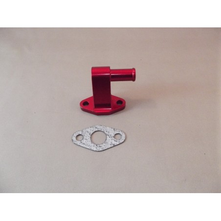 SORTIE DIRECTE DE REFROIDISSEMENT DE CULASSE ALU ROUGE 5/8 Ref:HOT3033-RD