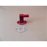 SORTIE DIRECTE DE REFROIDISSEMENT DE CULASSE ALU ROUGE 5/8 Ref:HOT3033-RD