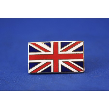 BADGE UNION JACK EN METAL ET RESINE ( ADHESIF) Ref: msa2119