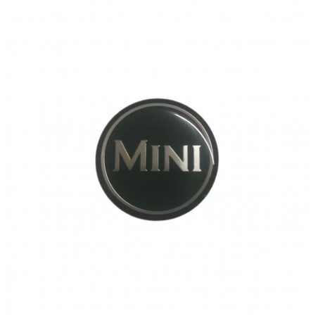 BADGE AUTOCOLLANT 40mm "MINI" VERT REF: BADGE0003