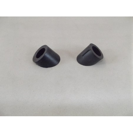 SUPPORTS D'ESSUIE-GLACES DE 1970 A 2000 NOIR Ref: 37H7201MS LA PAIRE