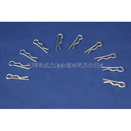 CLIPS POUR GOUPILLE DE FREIN OU EMBRAYAGE (10 PIECES) Ref: BRK7013-10