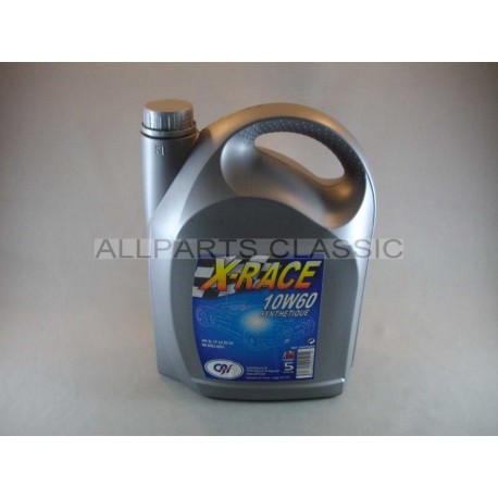 HUILE SYNTHESE 10W60 5 LITRES Ref: xrace10w60